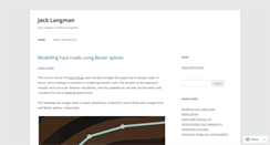 Desktop Screenshot of jacklangman.com